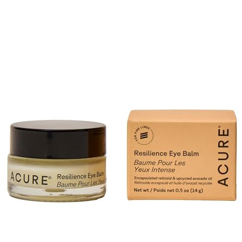 Acure Resilience Eye Balm – Firming Under Eye Treatment with Encapsulated Retinoid & Avocado Oil for Dark Circles, Fine Lines & Hydration (0.5 fl oz) Avelisse