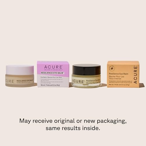Acure Resilience Eye Balm – Firming Under Eye Treatment with Encapsulated Retinoid & Avocado Oil for Dark Circles, Fine Lines & Hydration (0.5 fl oz) Avelisse