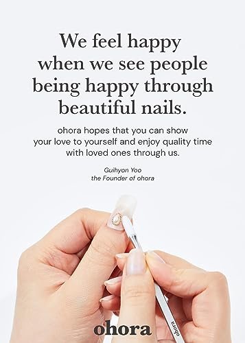 ohora Semi Cured Gel Nail Strips - N Unicorn Dream - Long-Lasting, Easy Application & Removal - Includes Prep Pads & Tools Avelisse
