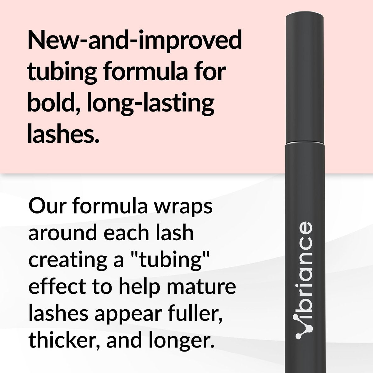 Vibriance Volumizing Tubing Mascara, Soft Black – Hypoallergenic, Moisturizing, Lifting, Long-Lasting Tube Formula for Ages 50+ Avelisse