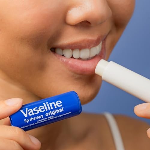 Vaseline Lip Therapy Original 8-Pack – Intensive Lip Moisturizer for Dry, Cracked Lips, 0.16 oz Each - görsel 14