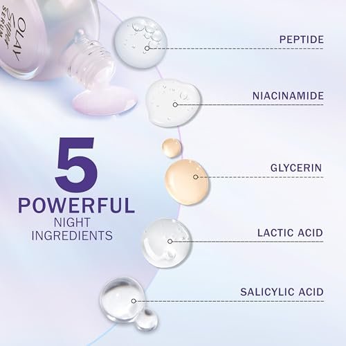 Olay Super Serum Night Repair Fragrance Free – 1 Fl Oz (Pack of 1) Avelisse