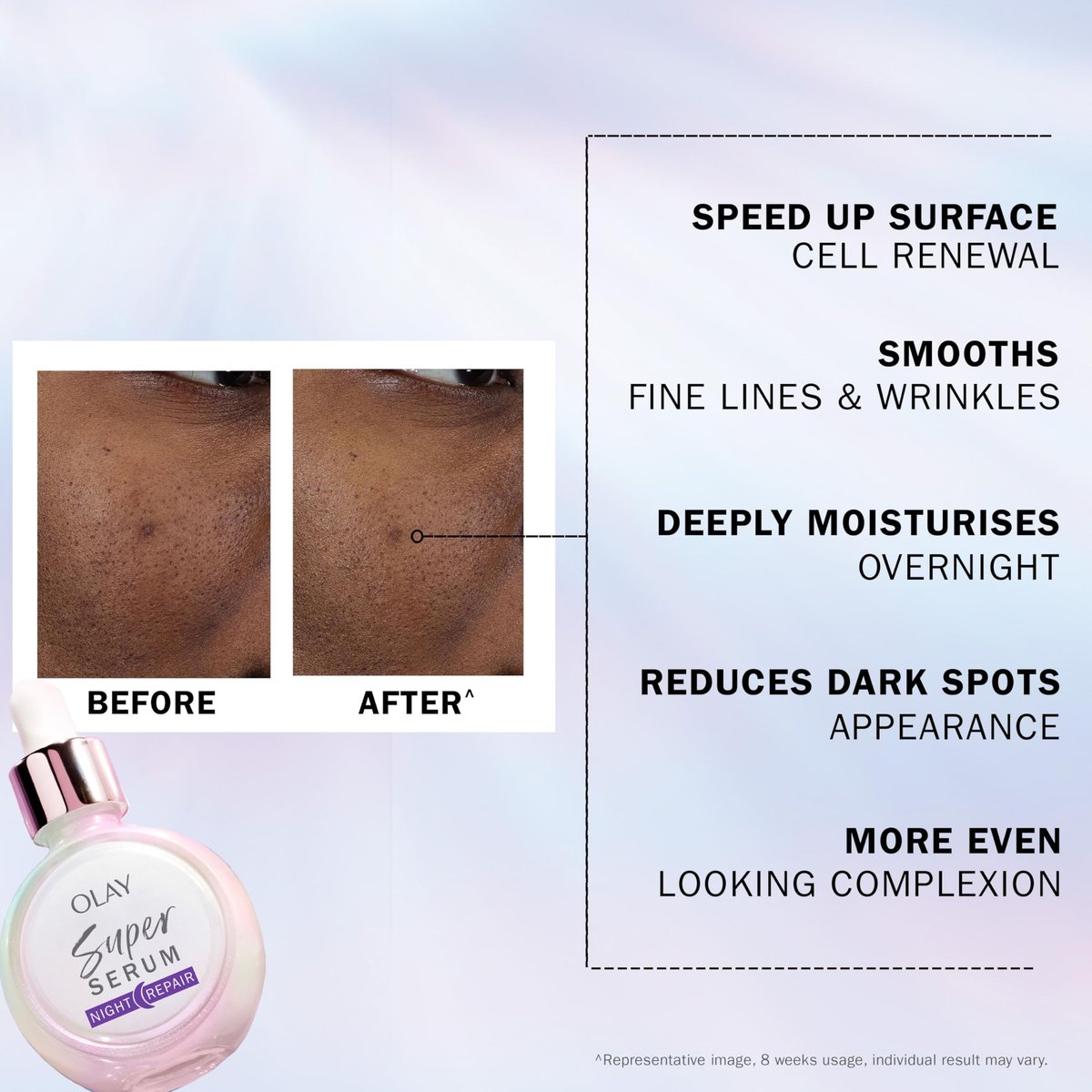 Olay Super Serum Night Repair Fragrance Free – 1 Fl Oz (Pack of 1) Avelisse