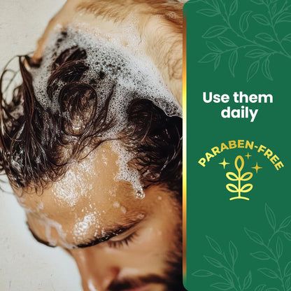 Tío Nacho Mexican Herbs Anti-Hair Loss Shampoo and Conditioner Set with Royal Jelly and Rosemary Extract - Strengthening and Nourishing Routine for Hair Loss, 14 fl oz Each