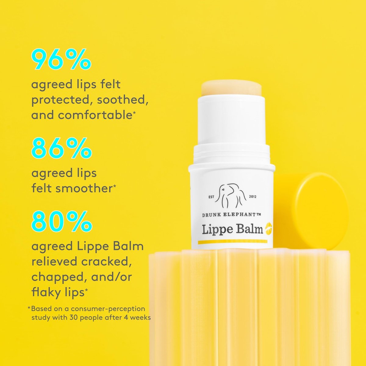 Drunk Elephant Lippe Balm - Nourishing Cranberry Lip Balm - Clean Clinical Skincare, Cruelty-Free, Dermatologist-Tested, Free of Essential Oils, Silicones, and Fragrance - görsel 3