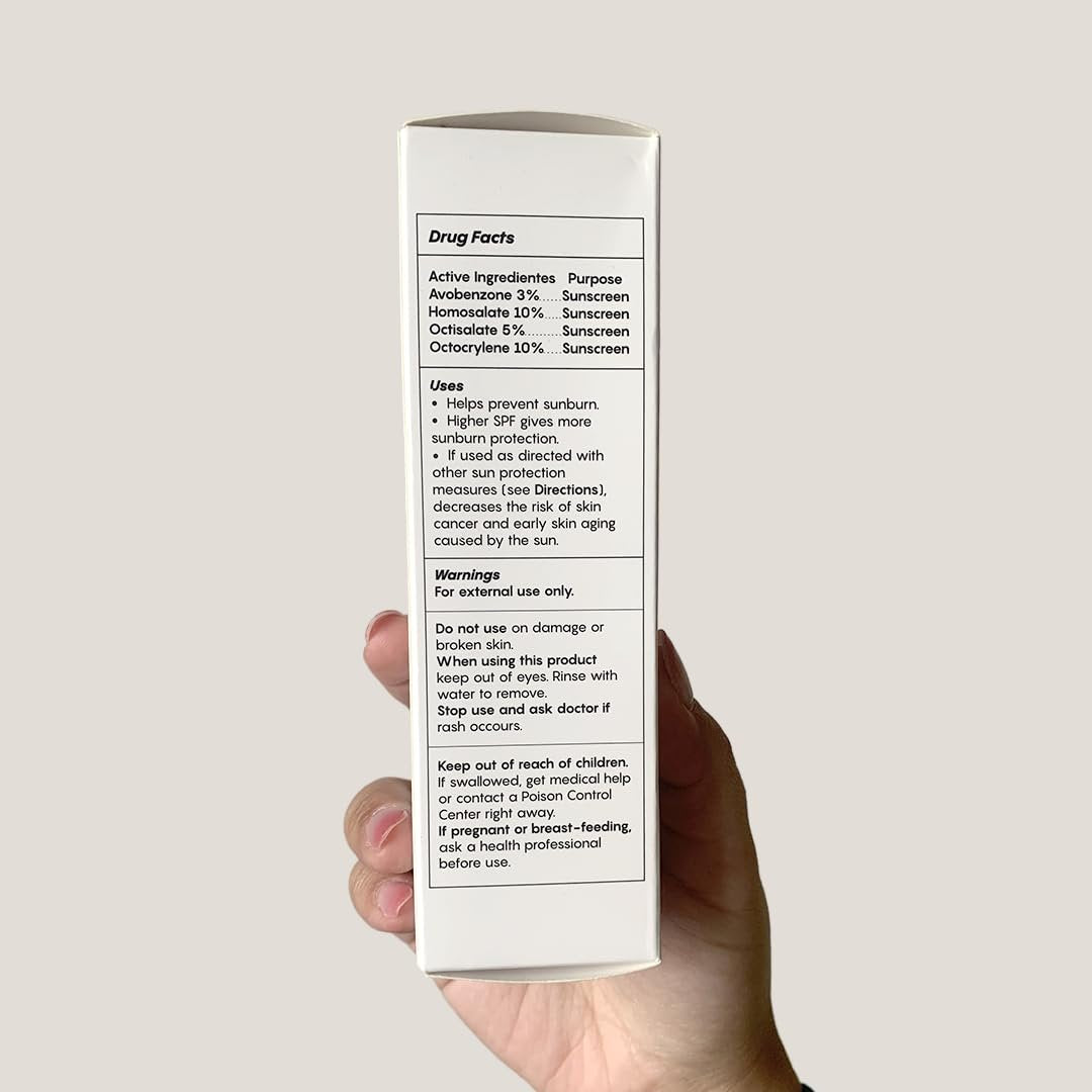 JESS BEAUTY Let it Sun 50+ Sunscreen with Green Tea & Aloe Extract - SPF 50+ Broad Spectrum Sun Protection for Face & Body, 1.7 fl oz Avelisse