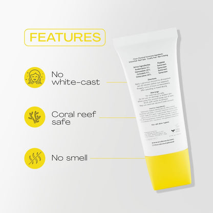 JESS BEAUTY Let it Sun 50+ Sunscreen with Green Tea & Aloe Extract - SPF 50+ Broad Spectrum Sun Protection for Face & Body, 1.7 fl oz Avelisse