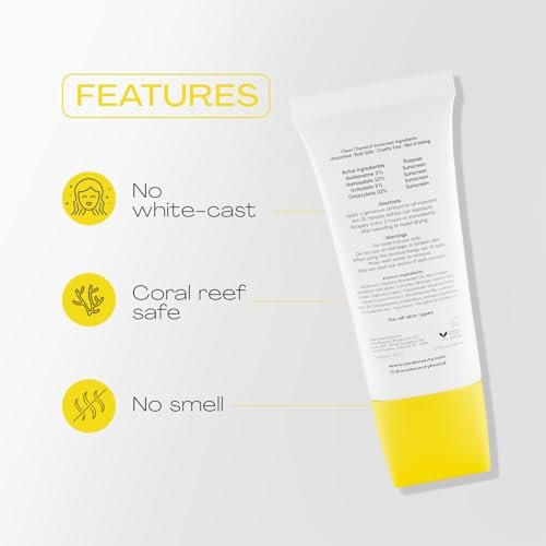 JESS BEAUTY Let it Sun 50+ Sunscreen with Green Tea & Aloe Extract - SPF 50+ Broad Spectrum Sun Protection for Face & Body, 1.7 fl oz Avelisse