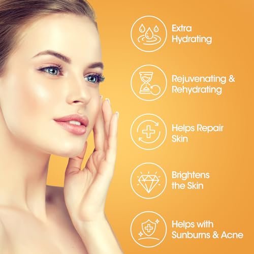 Healov Turmeric Lotion for Spots - Natural Turmeric Skin Brightening Cream for Face & Body - Cleanse Skin, Fight Acne, Even Tone, Clear Scars, Sun Damage, & Discoloration - with Vitamin C (10 oz) - görsel 4