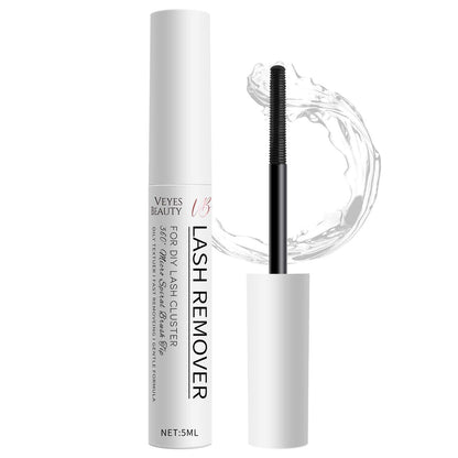 Clear Lash Glue Remover 5ml – Safe Eyelash Adhesive Remover for DIY Cluster Lashes at Home