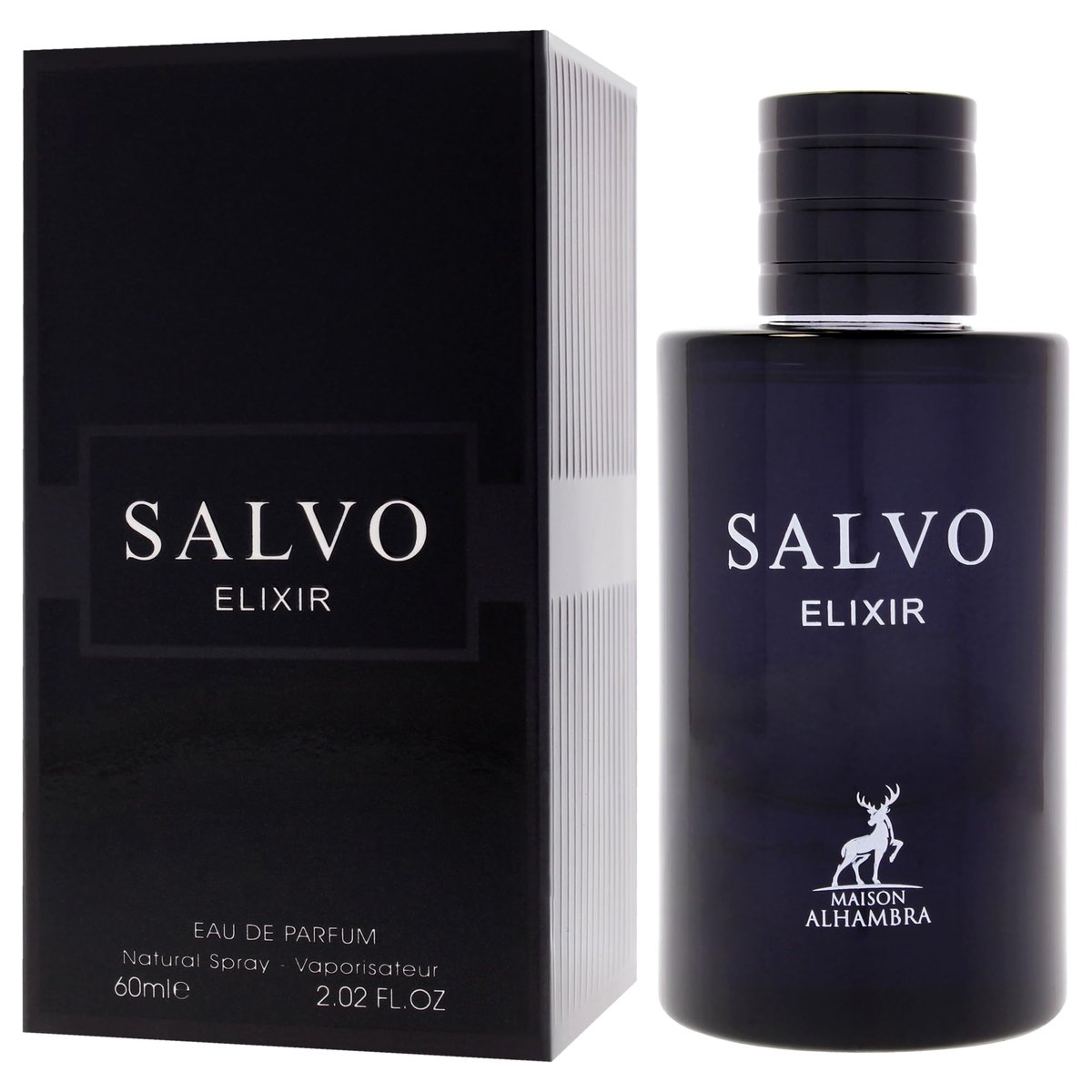 Salvo Elixir by Maison Alhambra for Men - 2.02 oz EDP Spray Avelisse