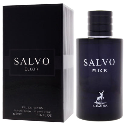 Salvo Elixir by Maison Alhambra for Men - 2.02 oz EDP Spray Avelisse