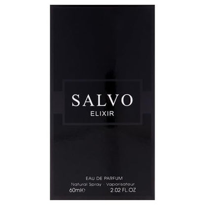 Salvo Elixir by Maison Alhambra for Men - 2.02 oz EDP Spray Avelisse