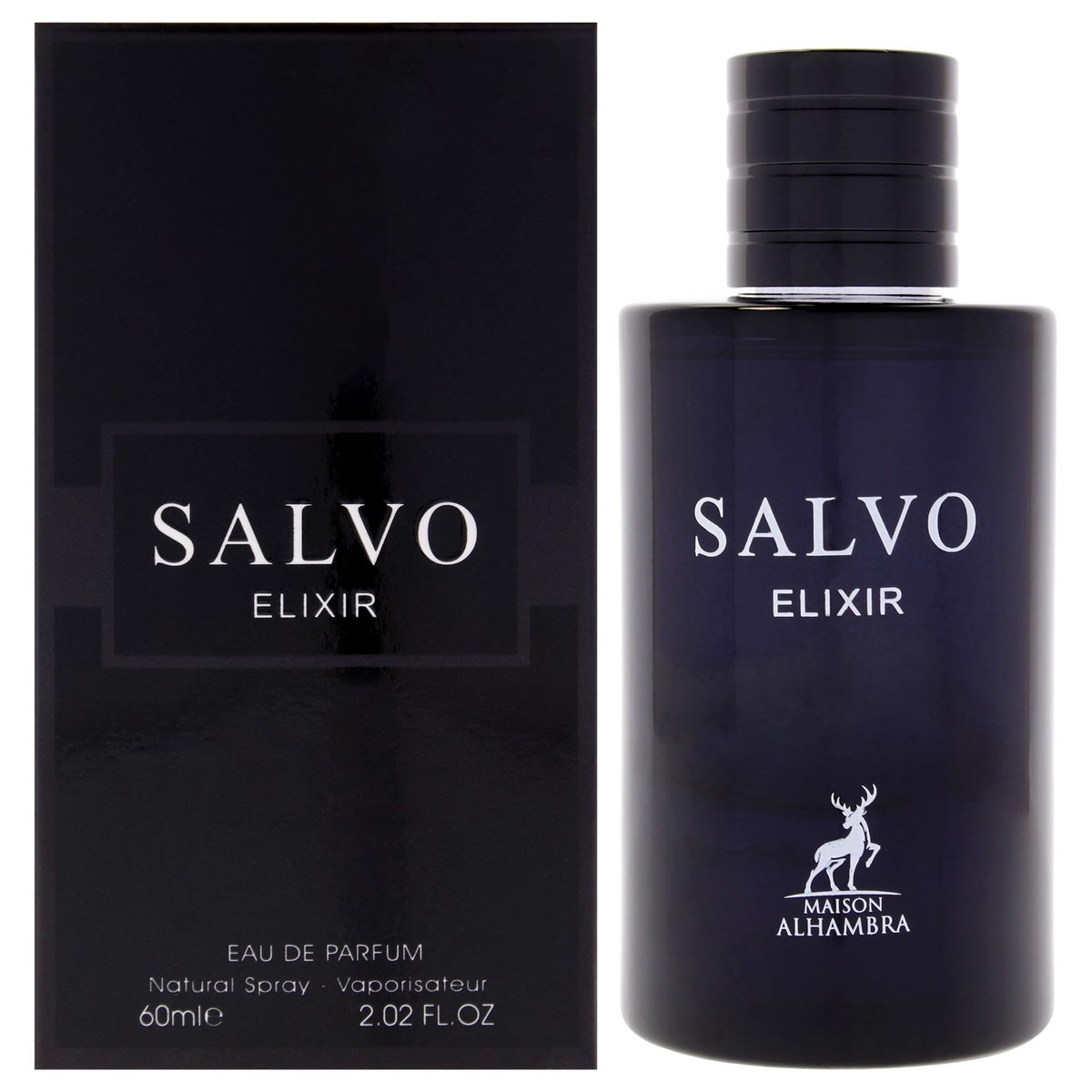 Salvo Elixir by Maison Alhambra for Men - 2.02 oz EDP Spray Avelisse