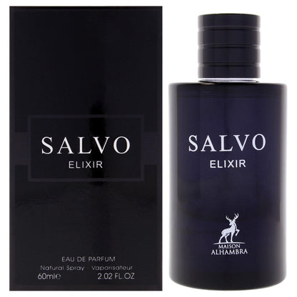 Salvo Elixir by Maison Alhambra for Men - 2.02 oz EDP Spray Avelisse