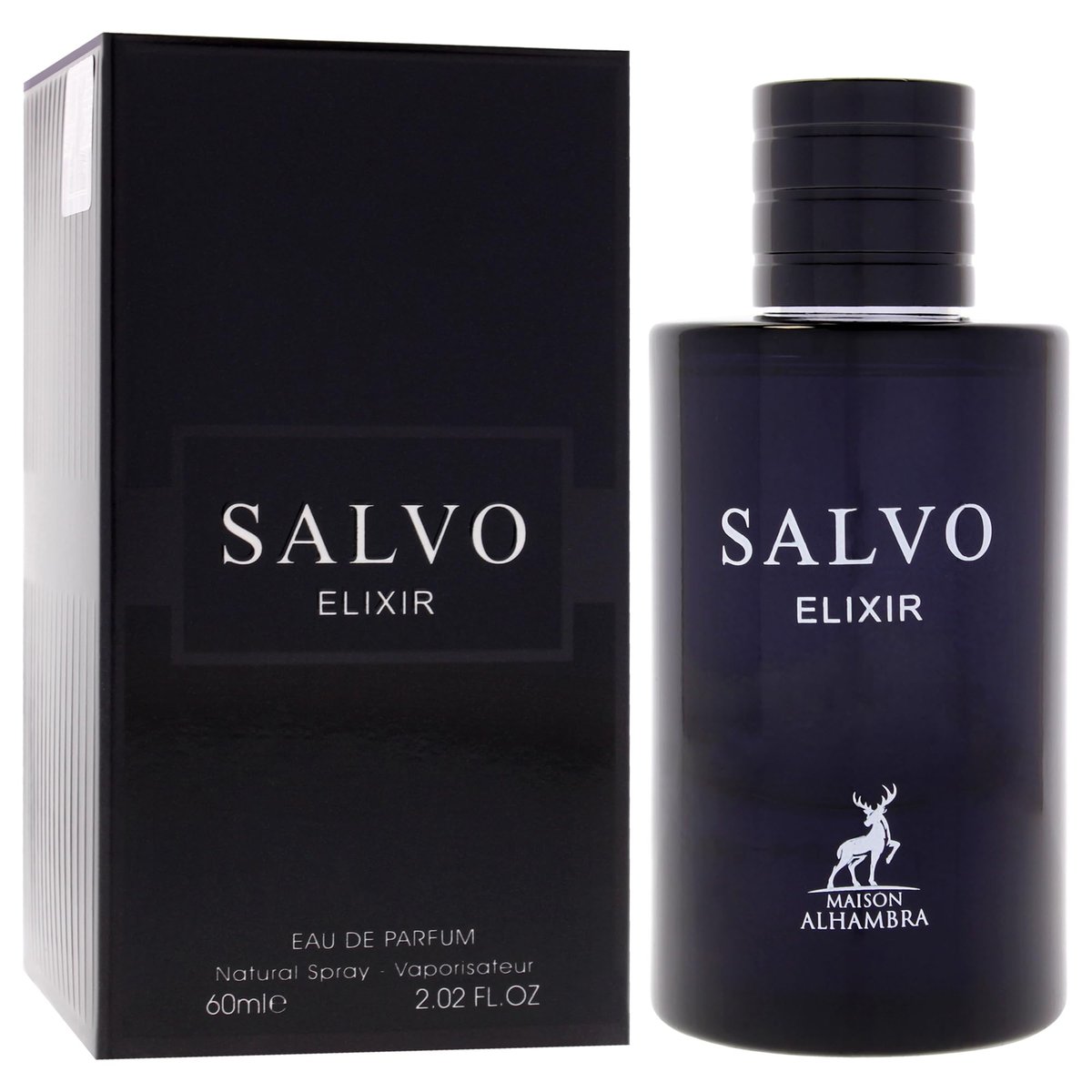 Salvo Elixir by Maison Alhambra for Men - 2.02 oz EDP Spray Avelisse