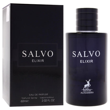 Salvo Elixir by Maison Alhambra for Men - 2.02 oz EDP Spray Avelisse