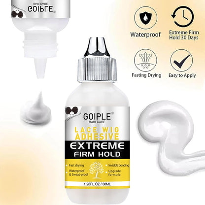 Lace Melting Spray for Glueless Wigs - Essentials Kit with Wig Glue & Remover | Goiple