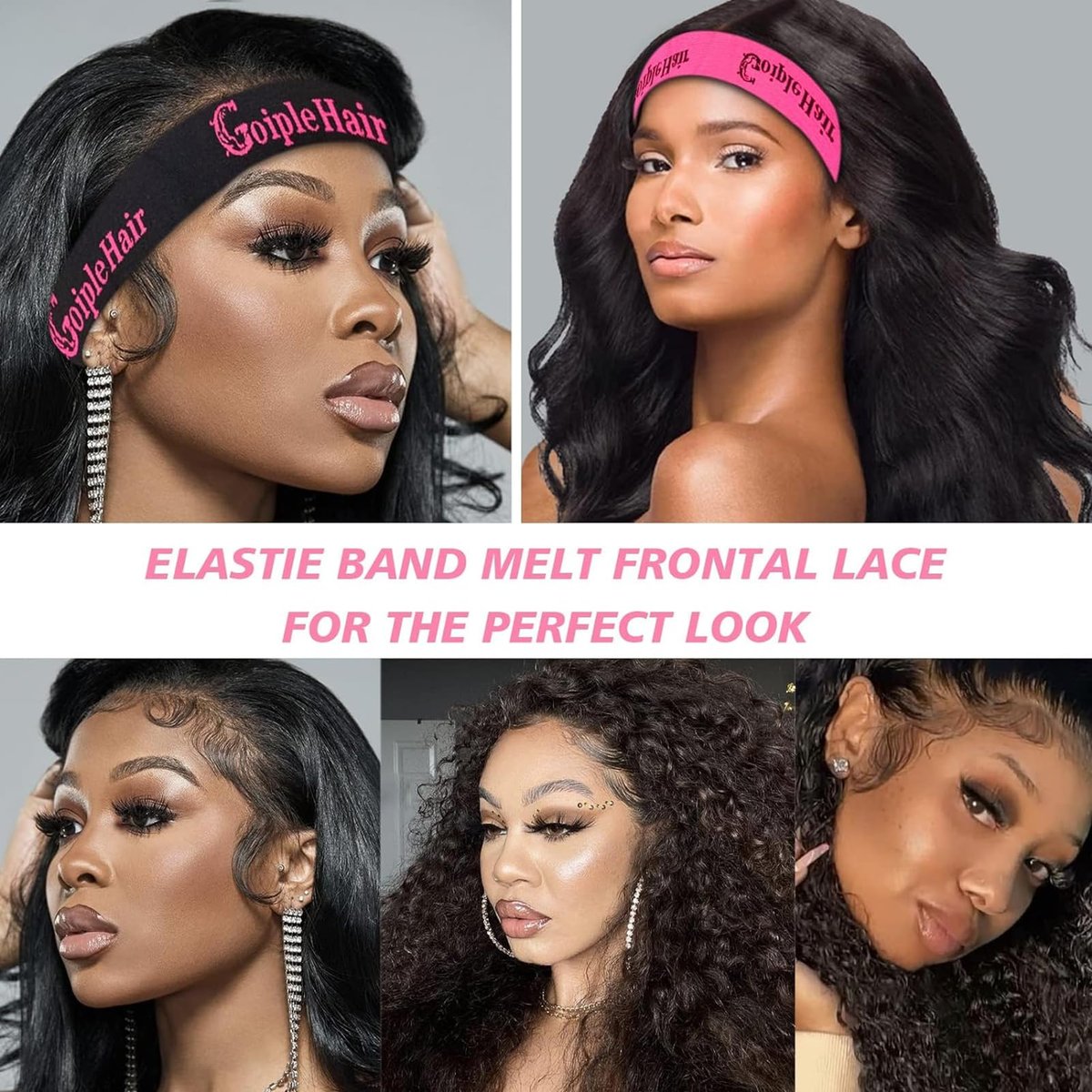 Lace Melting Spray for Glueless Wigs - Essentials Kit with Wig Glue & Remover | Goiple - görsel 15