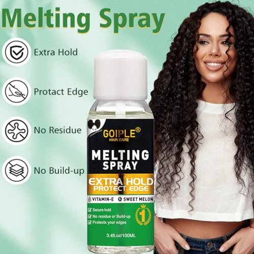 Lace Melting Spray for Glueless Wigs - Essentials Kit with Wig Glue & Remover | Goiple - görsel 4