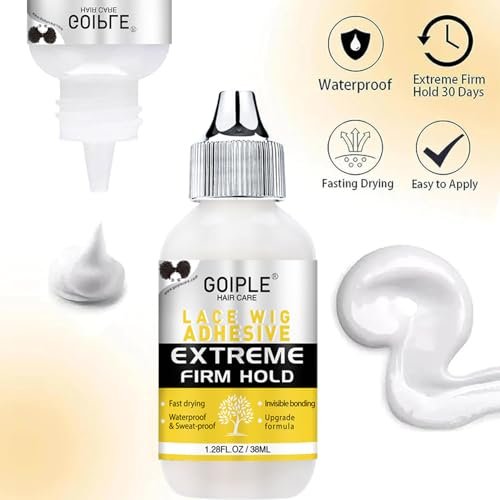 Lace Melting Spray for Glueless Wigs - Essentials Kit with Wig Glue & Remover | Goiple - görsel 10
