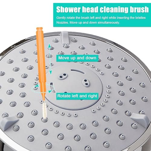 10-Piece Shower Head Cleaning Brush Set with Picks – Anti-Clogging Nozzle Cleaner for Bathroom - görsel 10