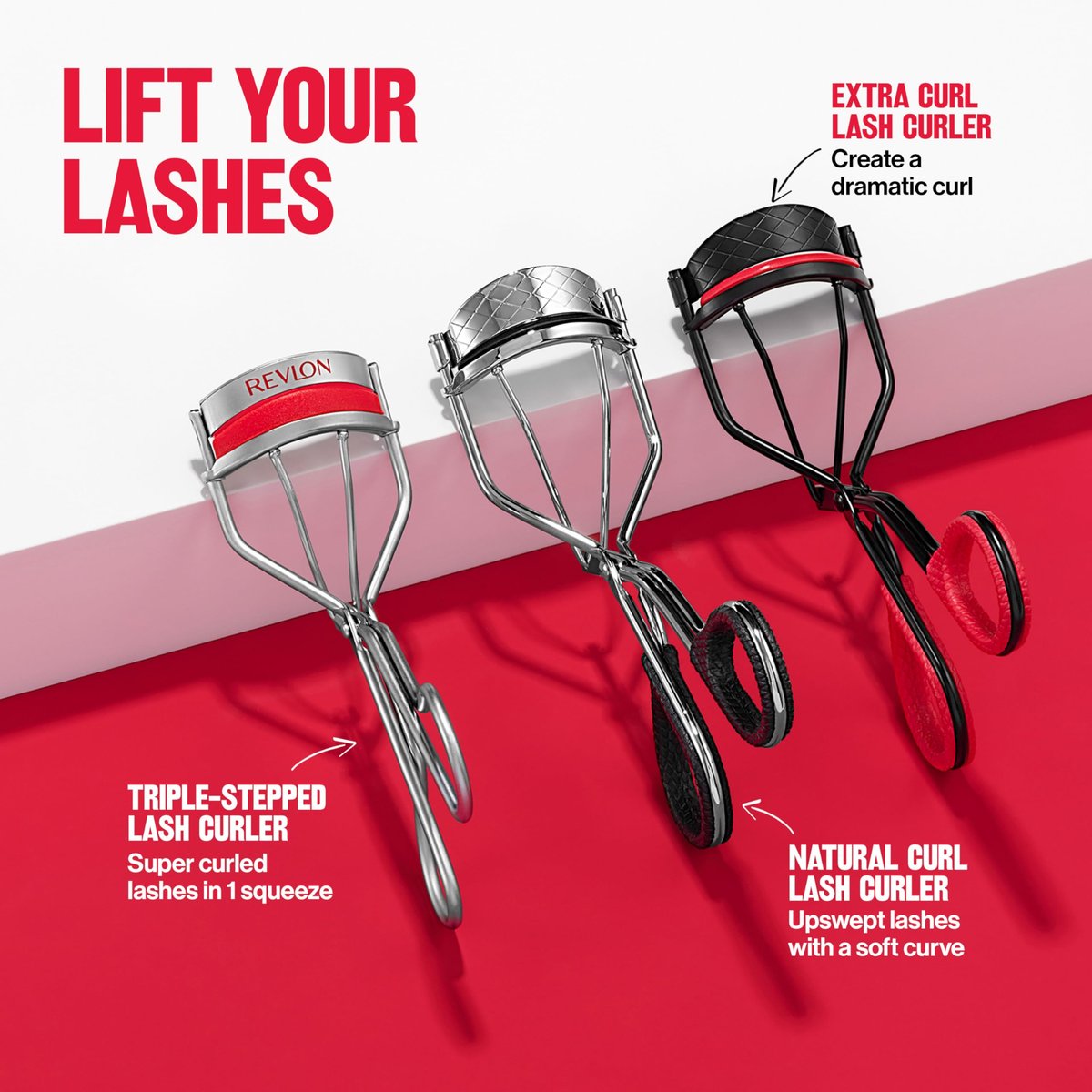 Revlon Extra Curl Lash Curler – All-Day Dramatic Curl with Non-Slip Finger Grips - görsel 16