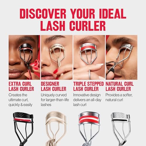 Revlon Extra Curl Lash Curler – All-Day Dramatic Curl with Non-Slip Finger Grips - görsel 17