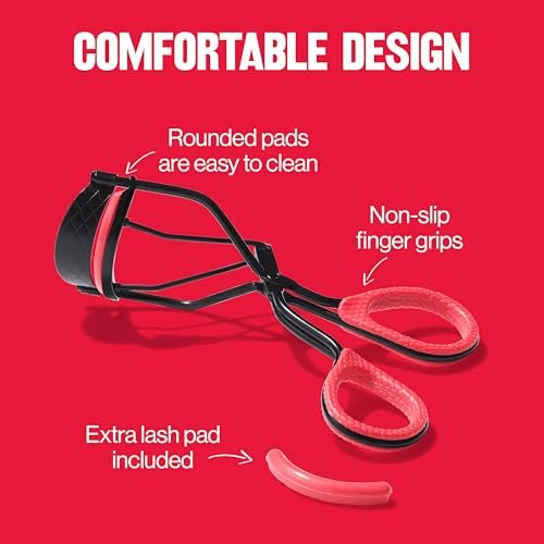 Revlon Extra Curl Lash Curler – All-Day Dramatic Curl with Non-Slip Finger Grips - görsel 11
