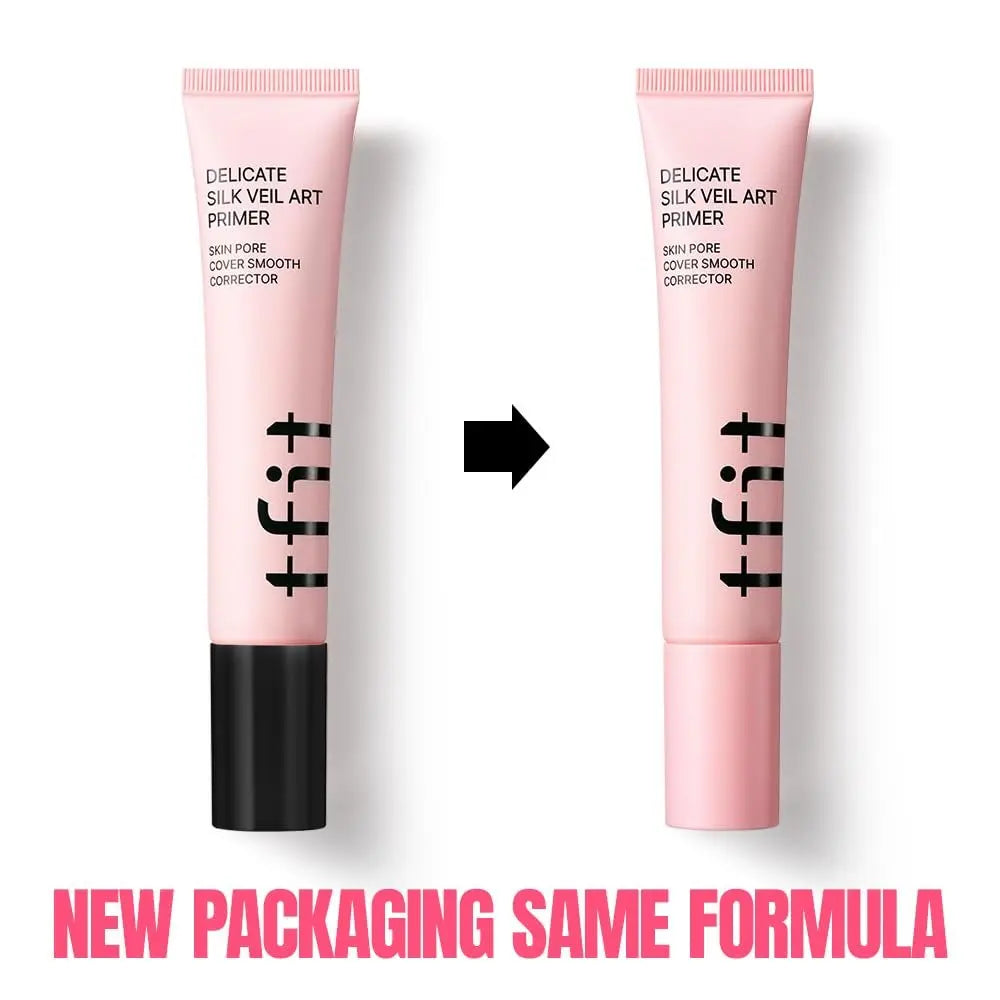 TFIT Delicate Silk Veil Art Primer – Poreless Matte Makeup Primer for Oily Skin, Lightweight & Hydrating, Long-Lasting Blur Effect, 1.01 Fl Oz Avelisse