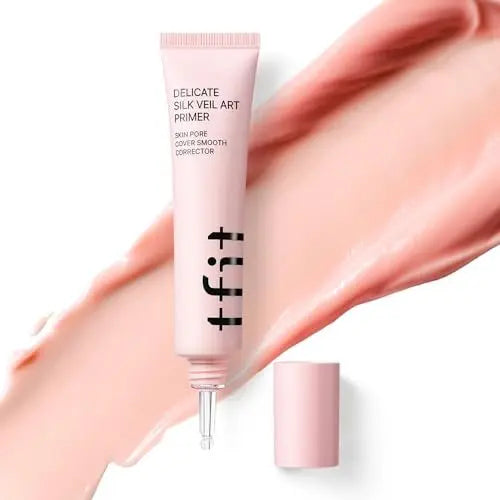 TFIT Delicate Silk Veil Art Primer – Poreless Matte Makeup Primer for Oily Skin, Lightweight & Hydrating, Long-Lasting Blur Effect, 1.01 Fl Oz Avelisse