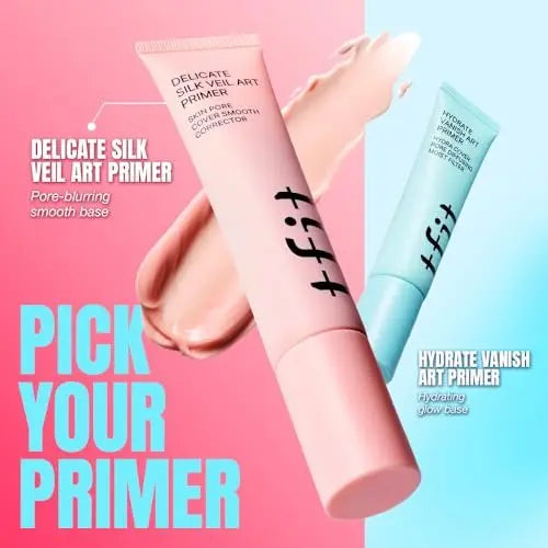 TFIT Delicate Silk Veil Art Primer – Poreless Matte Makeup Primer for Oily Skin, Lightweight & Hydrating, Long-Lasting Blur Effect, 1.01 Fl Oz Avelisse