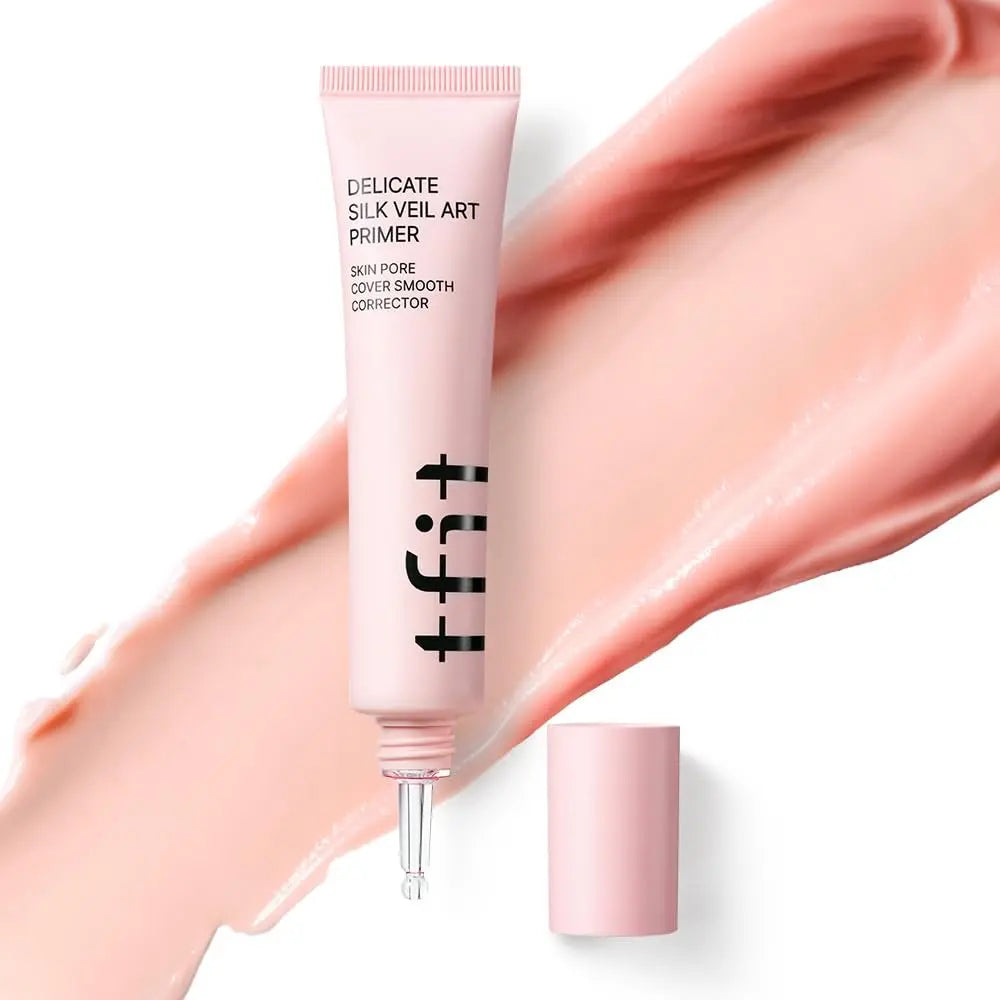 TFIT Delicate Silk Veil Art Primer – Poreless Matte Makeup Primer for Oily Skin, Lightweight & Hydrating, Long-Lasting Blur Effect, 1.01 Fl Oz Avelisse