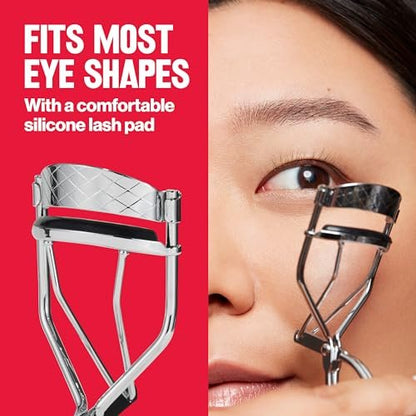 Revlon Natural Curl Lash Curler – Effortless Eyelash Lift with Non-Slip Finger Grips