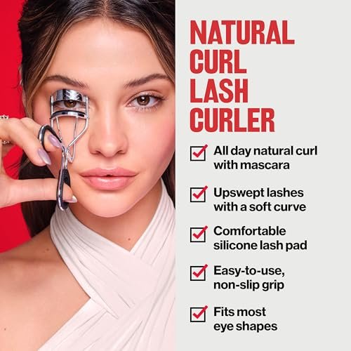 Revlon Natural Curl Lash Curler – Effortless Eyelash Lift with Non-Slip Finger Grips - görsel 5
