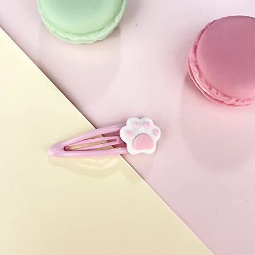 Lovely Snap Cartoon Cat Hairpin - Unique Metal Hair Clip for Teenagers, Girls (Pink) - görsel 8