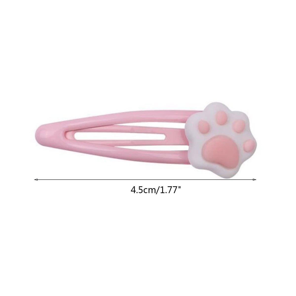 Lovely Snap Cartoon Cat Hairpin - Unique Metal Hair Clip for Teenagers, Girls (Pink) - görsel 15