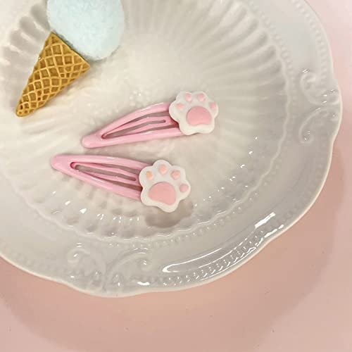 Lovely Snap Cartoon Cat Hairpin - Unique Metal Hair Clip for Teenagers, Girls (Pink) - görsel 12