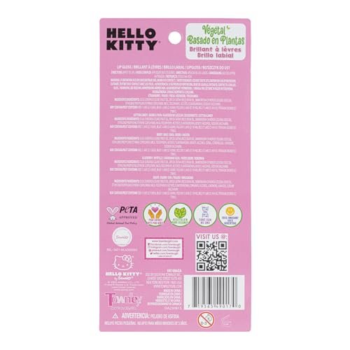 Hello Kitty 5-Piece Plant-Based Moisturizing Lip Gloss Set for Kids – Perfect for Parties, Sleepovers & Birthday Gifts for Girls 3+ by Townley Girl - görsel 17