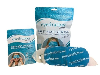 Eyedration Air-Activated Eye Steam Mask – Dry Eye Relief, Disposable Heated Eye Mask, Gentle Soothing Hydration, No Microwave Needed, Lightweight Convenient Compresses (10 Count) Avelisse