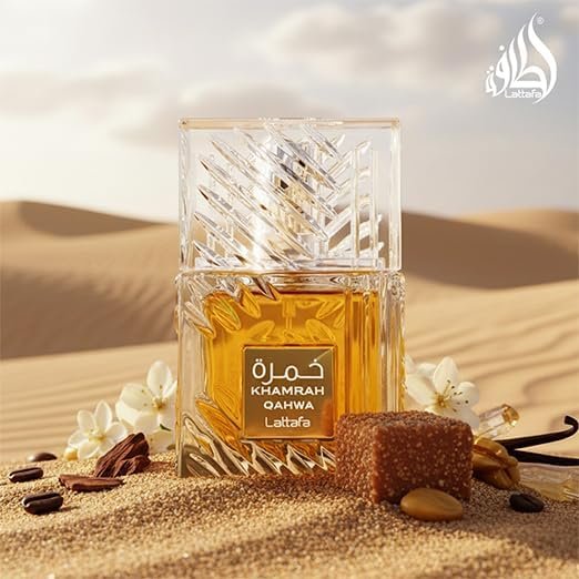 Lattafa Khamrah Qahwa Eau de Parfum - Vanilla, Warm Spicy, Cinnamon, Sweet - Unisex Long-Lasting Fragrance 100 ml - görsel 7