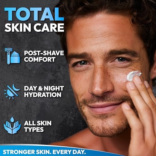 Menvils Men's Face Moisturizer Cream - Anti Aging & Wrinkle Repair - After Shave Lotion with Collagen, Retinol, Peptides, Jojoba Oil - Lightweight Day & Night Cream - 4.2 oz - görsel 12