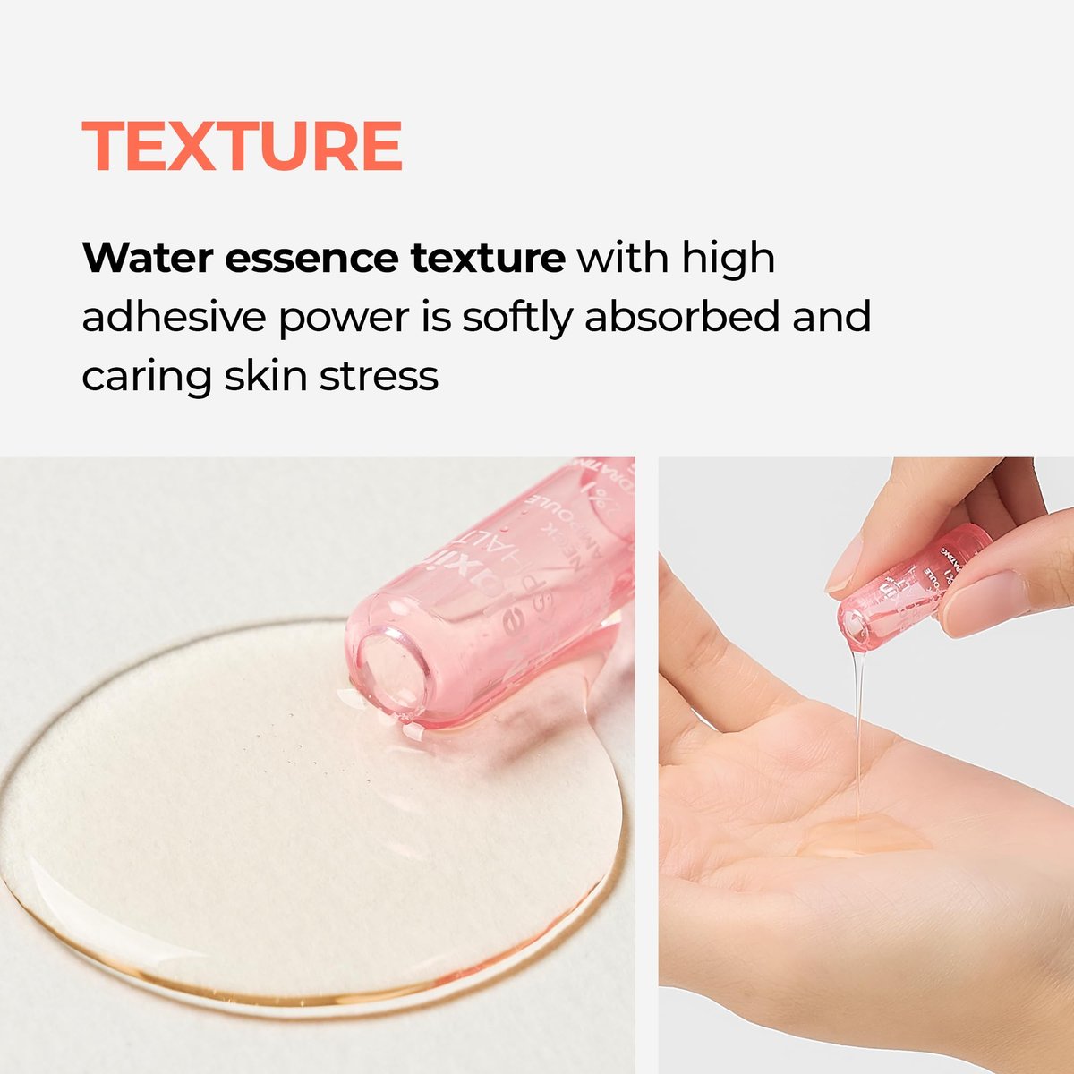 Dr.Melaxin Neck Tightening Ampoule – Firming & Lifting Ampoule for Neck Wrinkles & Sagging Skin, Necksphalt ECM Barrier Anti-Aging Korean Neck Care Treatment, 1.5ml×10ea Avelisse