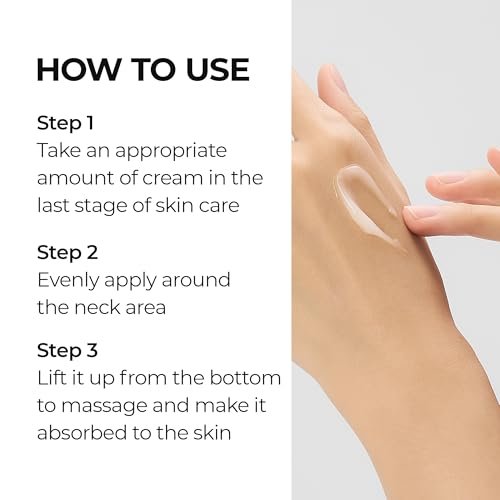 Dr.Melaxin Necksphalt Firming Cream with ECM-5 20,000ppm - Firming & Lifting Neck Cream for Wrinkles & Sagging Skin, Ceramide & Collagen for Elasticity & Radiant Glow, 1.76 fl.oz Avelisse