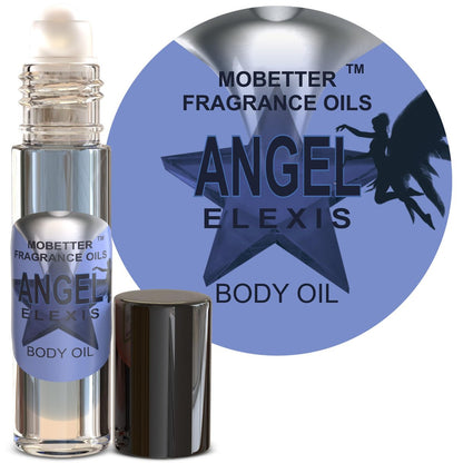 MOBETTER FRAGRANCE OILS Angel Elexis Perfume Women Body Oil – Long-Lasting, Alcohol-Free Scent Oil (0.33 Fl Oz)