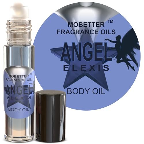 MOBETTER FRAGRANCE OILS Angel Elexis Perfume Women Body Oil – Long-Lasting, Alcohol-Free Scent Oil (0.33 Fl Oz) - görsel 4