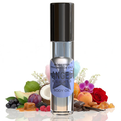 MOBETTER FRAGRANCE OILS Angel Elexis Perfume Women Body Oil – Long-Lasting, Alcohol-Free Scent Oil (0.33 Fl Oz)