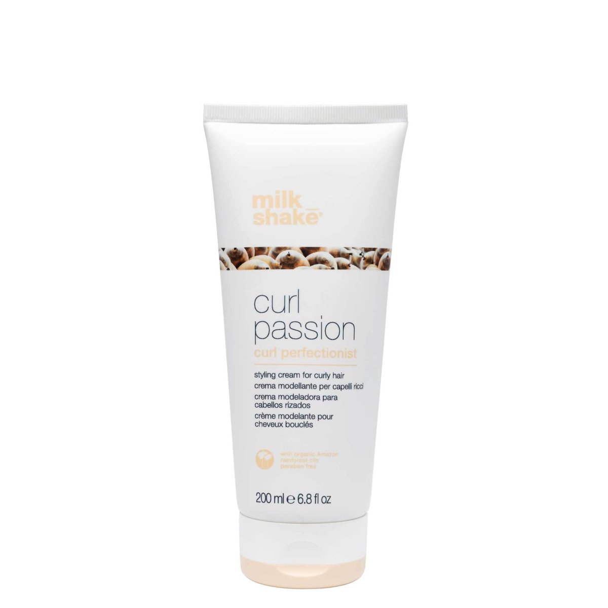 milk_shake Curl Passion Perfectionist Style Cream - Define & Tame Curls, Banish Frizz (6.8 fl oz) Avelisse