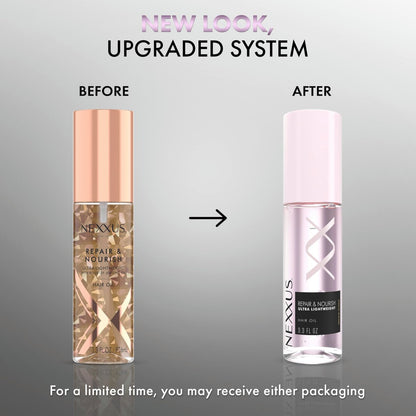 Nexxus Ultra Lightweight Hair Oil for Repair & Nourish - STYLEPROTECT Technology, 4 oz