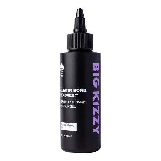 Big Kizzy Keratin Bond Remover - Gentle Gel Remover for Keratin Hair Extensions - Damage-Free Formula, 4 oz Avelisse